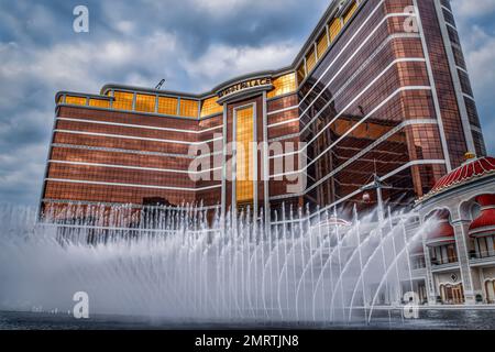 Wynn Palace Hotel Macau Stockfoto