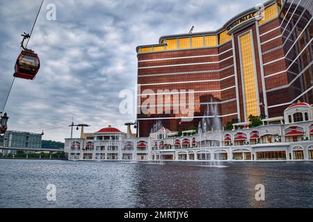 Wynn Palace Hotel Macau Stockfoto