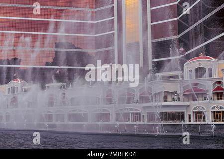 Wynn Palace Hotel Macau Stockfoto