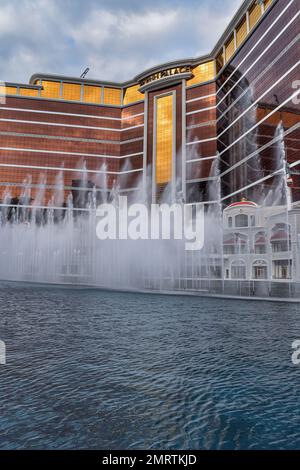 Wynn Palace Hotel Macau Stockfoto