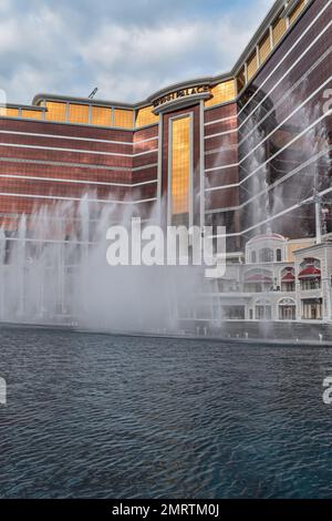 Wynn Palace Hotel Macau Stockfoto