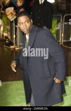 Chris Rock kommt zur britischen Premiere von „Madagascar Escape to Africa“ im Empire Cinema, Leicester Square, London, Großbritannien. 11/23/08. Stockfoto