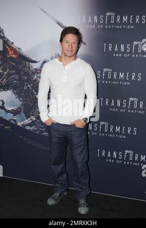 Mark Wahlberg bei der australischen Premiere „Transforms: Age of Extinction“ in Sydney, Australien. 21. Mai 2014 Stockfoto