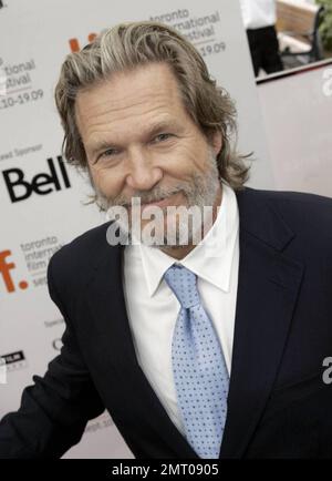 Jeff Bridges besucht die Premiere von „The Men Who Stare at Goats“ beim Toronto International Film Festival. Toronto, WEITER. 9/11/09. Stockfoto