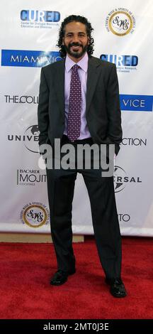 John Ortiz arrives at the Lincoln Theater for the Miami Vice East Coast Premiere. Miami Beach, FL 7/25/06 Stock Photo