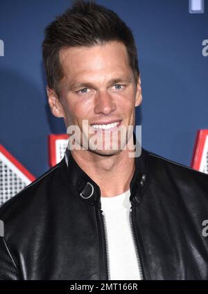 Westwood, Kalifornien. Am 31. Januar 2023 kam Tom Brady am 31. Januar 2023 in Westwood, Kalifornien, zur Premiere „80 for Brady“ Los Angeles im Village Theatre. © Lisa OConnor/AFF-USA.com Stockfoto