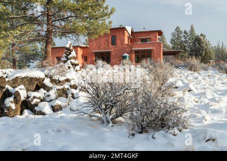 USA, Oregon, Bend, Rancho Las Hierbas Stockfoto