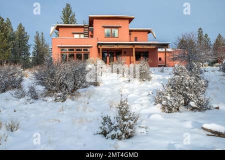 USA, Oregon, Bend, Rancho Las Hierbas Stockfoto