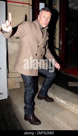 Bez bei den NME Awards an der Brixton Academy in London, Großbritannien. 29. Februar 2012 Stockfoto