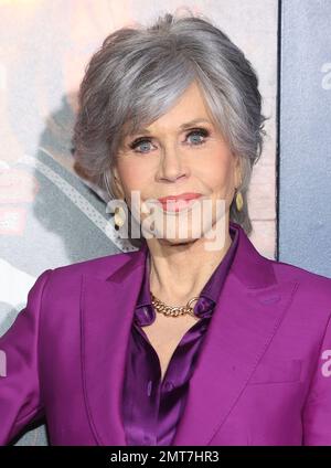 Los Angeles, Kalifornien, USA, am 31. Januar 2022. Jane Fonda, auf der "80 for Brady" Los Angeles Premiere im Regency Village Theatre in Los Angeles, Kalifornien, USA am 31. Januar 2022. Foto: Fati Sadou/ABACAPRESS.COM Stockfoto