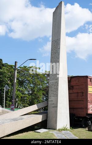 Toma del Tren Blindado, Panzerzug, Santa Clara, Kuba Stockfoto