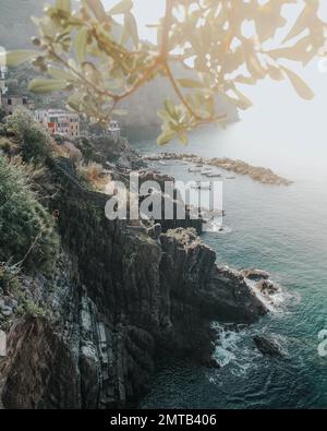 Corniglia, Cinque Terre Liguria, Provinz La Spezia, Italien Stockfoto