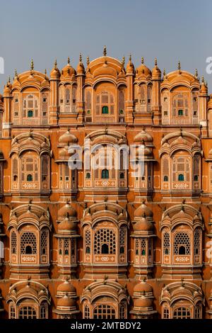 Hawa Mahal in Jaipur, Rajasthan, Indien Stockfoto