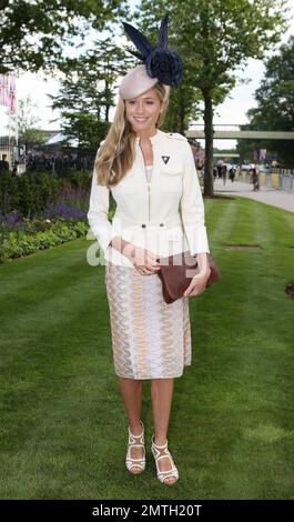 Florence Brudenell Bruce am zweiten Tag des Royal Ascot 2012 auf der Ascot Rennbahn. Ascot, Großbritannien. 20. Juni 2012 . Stockfoto