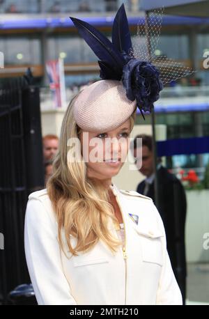 Florence Brudenell Bruce am zweiten Tag des Royal Ascot 2012 auf der Ascot Rennbahn. Ascot, Großbritannien. 20. Juni 2012 . Stockfoto