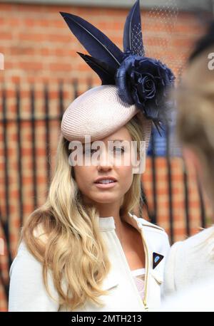 Florence Brudenell Bruce am zweiten Tag des Royal Ascot 2012 auf der Ascot Rennbahn. Ascot, Großbritannien. 20. Juni 2012 . Stockfoto