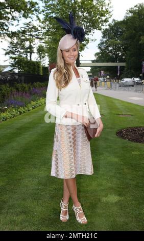 Florence Brudenell Bruce am zweiten Tag des Royal Ascot 2012 auf der Ascot Rennbahn. Ascot, Großbritannien. 20. Juni 2012 . Stockfoto