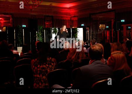 Sam Bailey bei der Sam Bailey Album Launch Party in London, Großbritannien. 4. August 2016. Stockfoto