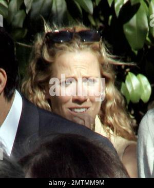 Sheryl Crow geht auf eine vor-Oscars-Party in Beverly Hills, Kalifornien. Als Mexikaner mit Poncho. 2/24/07 Stockfoto
