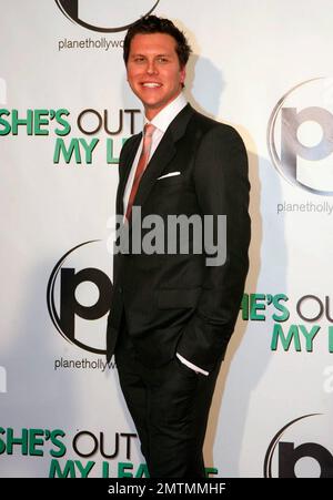 Hayes MacArthur läuft auf dem roten Teppich bei der Premiere von „She's Out of My League“ im Planet Hollywood Resort & Casino. Las Vegas, Nevada 03/10/10. Stockfoto