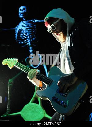 Skindred tritt live bei den Metal Hammer Golden Gods Awards auf. London, Großbritannien. 6/13/11. Stockfoto