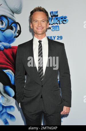 Neil Patrick Harris bei der Premiere von Columbia Pictures' „Schlümpfe“ im Ziegfeld Theater. New York, NY 7/24/2011 Stockfoto