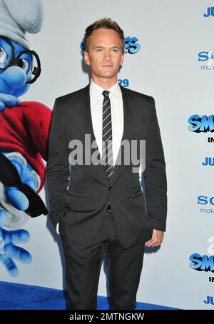Neil Patrick Harris bei der Premiere von Columbia Pictures' „Schlümpfe“ im Ziegfeld Theater. New York, NY 7/24/2011 Stockfoto
