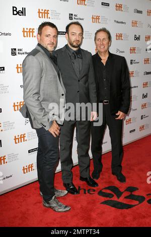 Patrick Huard und Ken Scott bei der Premiere von „Starbuck“ während des Toronto International Film Festival. Toronto, WEITER. 14. September 2011 Stockfoto