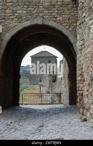 Ukraine, Region Odessa. Festung Belgorod-Dniester, Festung Akkerman - ein Denkmal der Geschichte der Stadtplanung und des XIII-XV-Jahrhunderts. Ist einer von Stockfoto