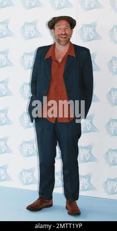 Dave Gorman kommt zur UKTV Live-Veranstaltung und zum Start der neuen Saison im BFI Building in Southbank, Central London. 6. September 2016. Stockfoto