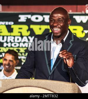 Ehemaliger leichter Schwergewichtsboxer und Showtime Ringside Boxanalyst Antonio 'Magic man' Tarver auf der Home Depot Center Pressekonferenz. Carson, Kalifornien. 31. Mai 2012 Stockfoto