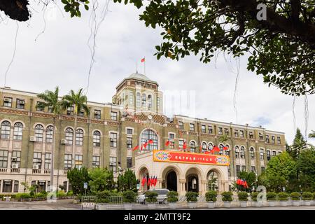 Taipeh, JANUAR 1 2023 - der Judikative Yuan aus der Sicht Stockfoto