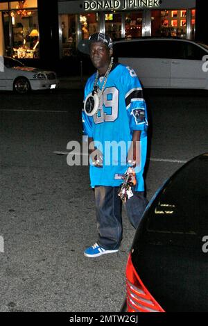 Flavor Flav bei Mr. Chows in Beverly Hills. Los Angeles, Kalifornien, 6/12/07. Stockfoto