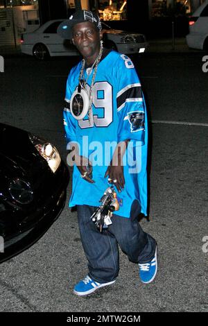 Flavor Flav bei Mr. Chows in Beverly Hills. Los Angeles, Kalifornien, 6/12/07. Stockfoto