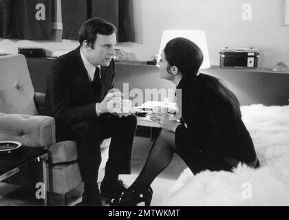 MA nuit chez Maud Mein Abend im Jahr 1969 in Frankreich Jean-Louis Trintignant , Francoise Fabian Direktor: Eric Rohmer Stockfoto