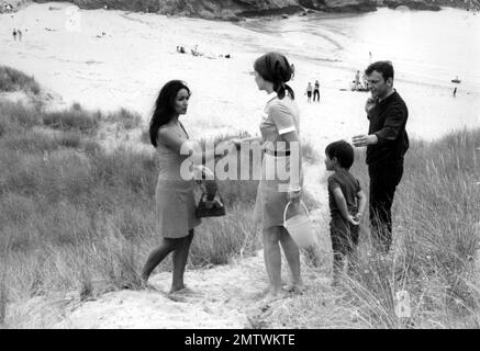 MA nuit chez Maud Mein Abend im Jahr 1969 - Frankreich Jean-Louis Trintignant , Francoise Fabian , Marie-Christine Barrault Direktor: Eric Rohmer Stockfoto