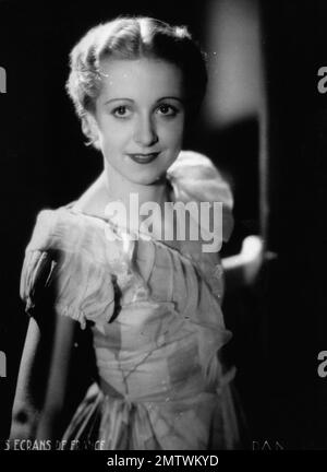 Panurger Jahr 1932 - Frankreich Danielle Darrieux Direktor: Michel Bernheim Stockfoto