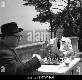 A Couteaux Tirés Jahr 1963 - France Jacques Monod , Marcel Dalio Direktor: Charles Gérard Stockfoto