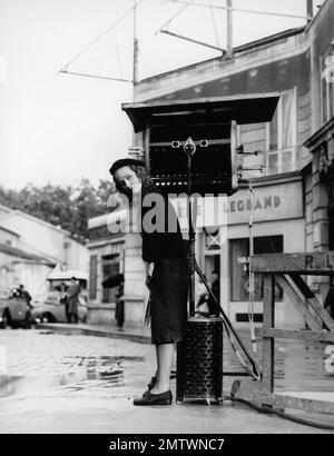 Battement de coeur Beating Heart Year : 1940 - Frankreich Regisseur : Henri Decoin Danielle Darrieux am Set Stockfoto