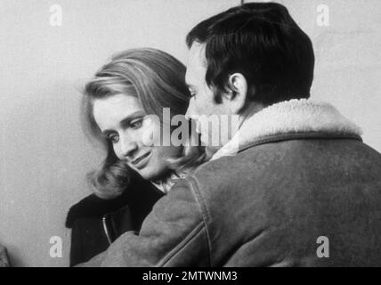 MA Nuit chez Maud meine Nacht in Maud-Jahr: 1969 Frankreich Jean-Louis Trintignant, Marie-Christine Barrault Regie: Eric Rohmer Stockfoto