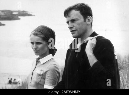 MA Nuit chez Maud meine Nacht in Maud-Jahr: 1969 Frankreich Jean-Louis Trintignant, Marie-Christine Barrault Regie: Eric Rohmer Stockfoto