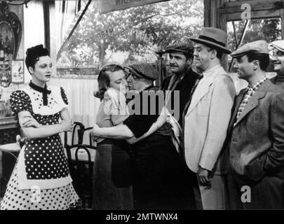 Circonstances atténuantes extenuating conditions Jahr: 1939 - France Arletty, Liliane Lesaffre, Dorville, Georges Lannes, Michel Simon, Andrex Direktor: Jean Boyer Stockfoto