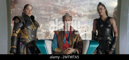 Thor: Ragnarok Jahr : 2017 USA Regie : Taika Waititi Rachel House, Jeff Goldblum, Tessa Thompson Stockfoto