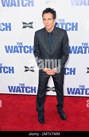 Ben Stiller bei der Premiere von „The Watch“ im Grauman's Chinese Theatre in Los Angeles, Kalifornien. 23. Juli 2012 . Stockfoto