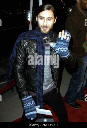 Jared Leto besucht die Premiere von „The Wrestler“ an der Academy of Motion Picture Arts and Sciences in Beverly Hills, Kalifornien. 12/16/08. Stockfoto