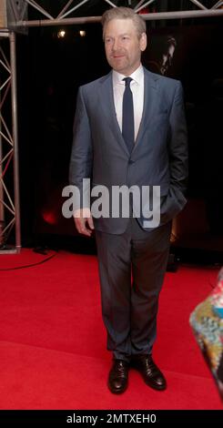 Kenneth Branagh posiert für Fotografen auf der Weltpremiere von „Thor“, die von ihm selbst in der Event Cinemas George Street stattfindet. Sydney, AUS. 04/17/11. Stockfoto