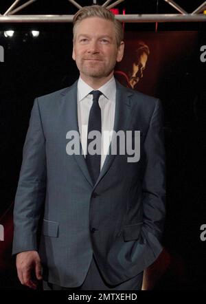 Kenneth Branagh posiert für Fotografen auf der Weltpremiere von „Thor“, die von ihm selbst in der Event Cinemas George Street stattfindet. Sydney, AUS. 04/17/11. Stockfoto