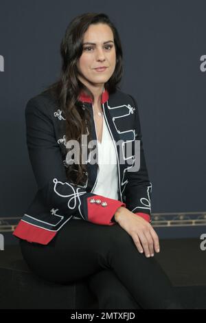 Madrid, Spanien. 01. Februar 2023. Joana Pastrana nimmt am Fotoanruf der HBO-Serie VERRÄTER Spanien im Hesperia Hotel in Madrid Teil. Kredit: SOPA Images Limited/Alamy Live News Stockfoto