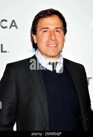 David O. Russell anlässlich der Eröffnungsnacht des Tribeca Film Festival, der Weltpremiere von Cameron Crowes „Union“ mit den Musiklegenden Elton John und Leon Russell. New York, NY. 4/20/11. Stockfoto