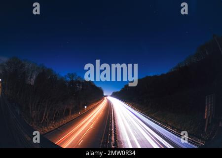 Langzeitbelichtung der M54 Stockfoto